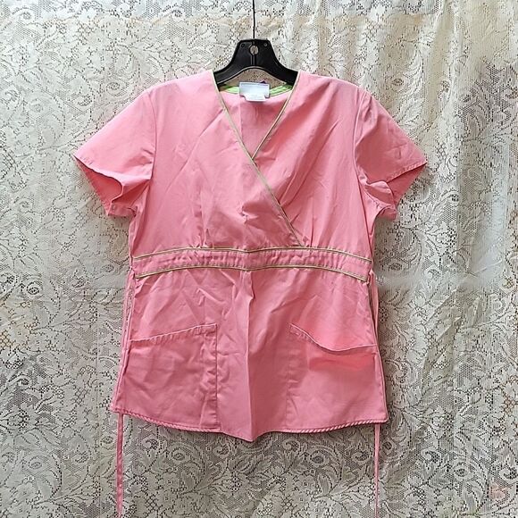 Bundle of 4 pc. scrubs: SB, & UA, & Cherokee bottoms, size XS. - Picture 2 of 15